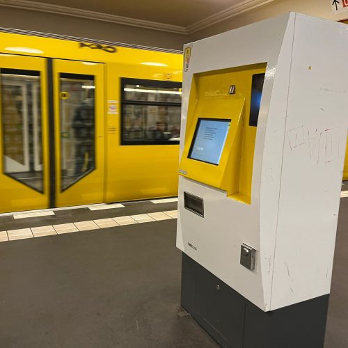 como comprar bilhete de metrô de Berlim